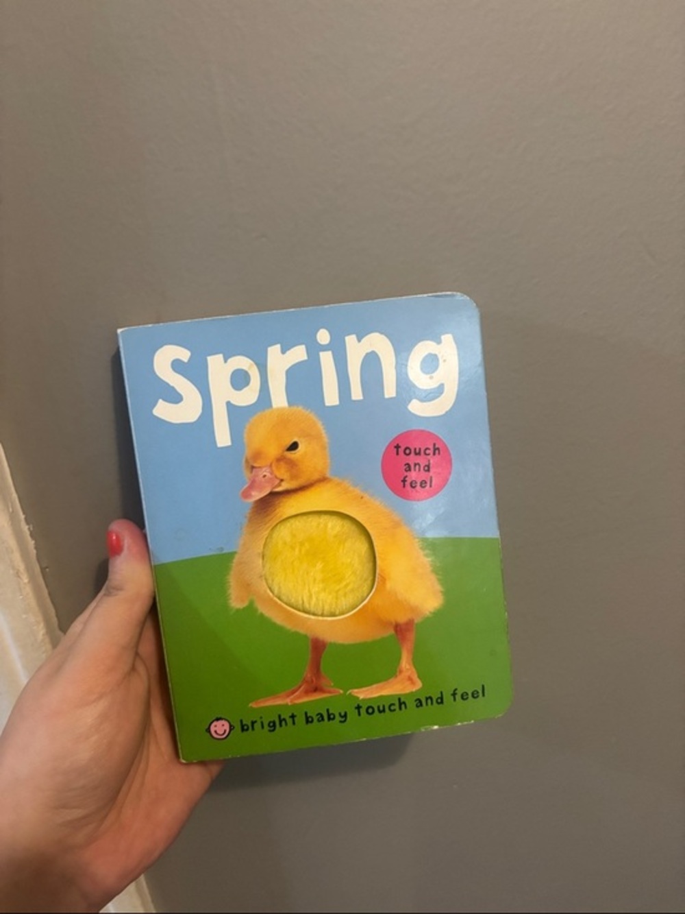 Baby spring touch and feel book